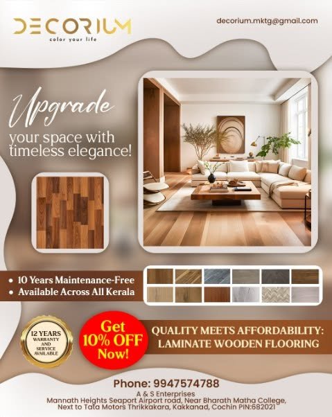 Decorium - Wallpapers & Wooden Floor Gallery Image