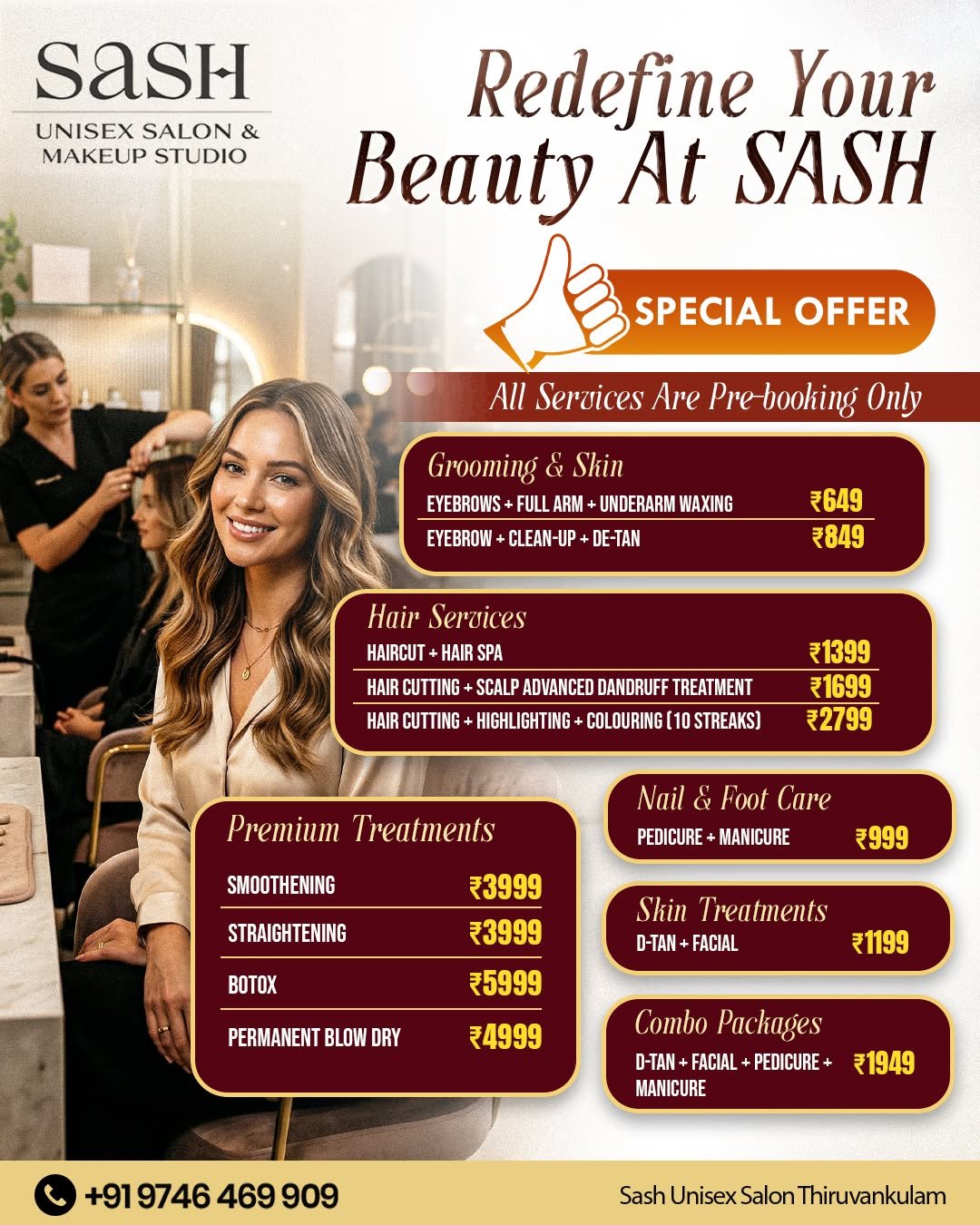 Sash unisex salon Gallery Image
