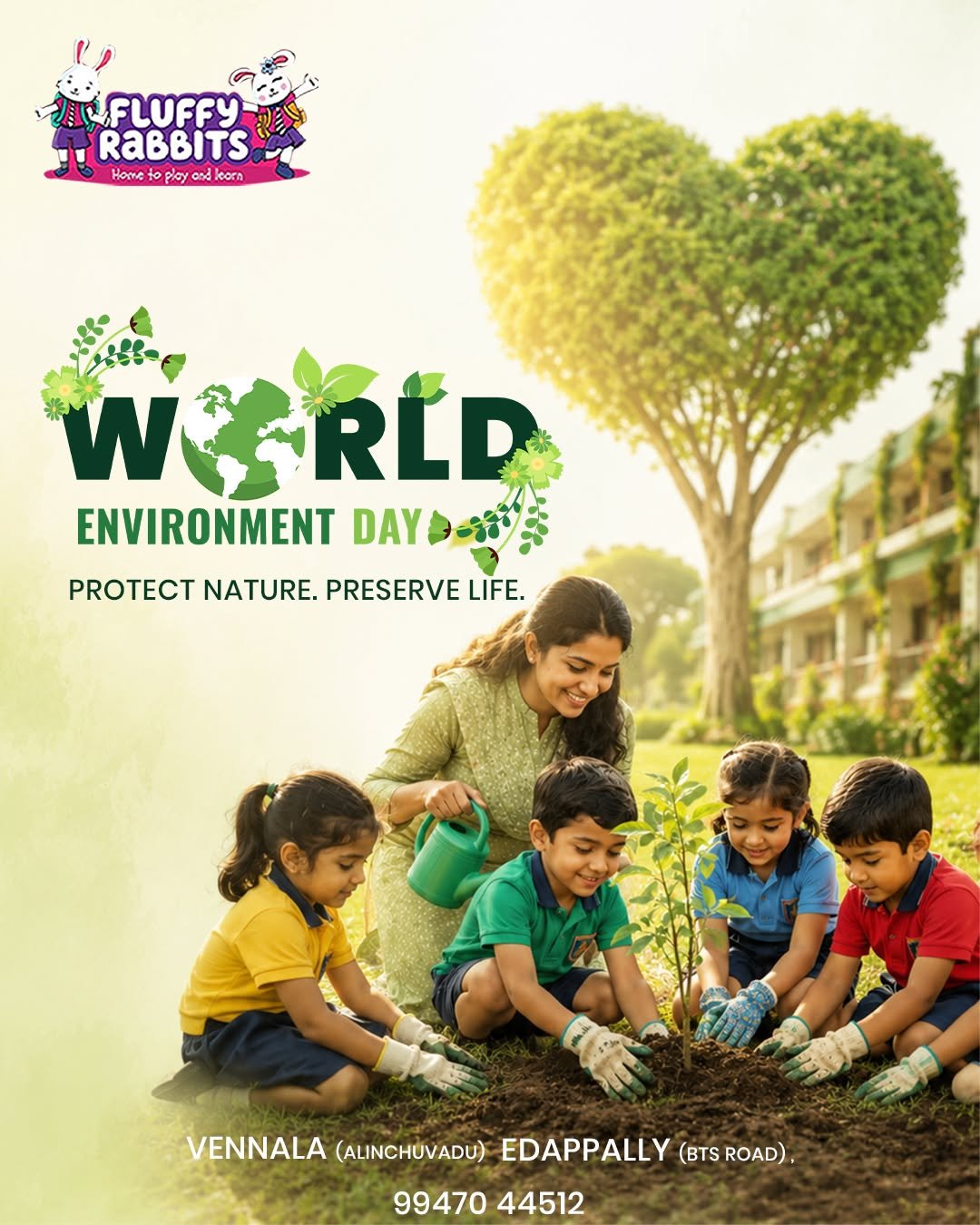 Fluffy Rabbits Pre-School Edappally Gallery Image