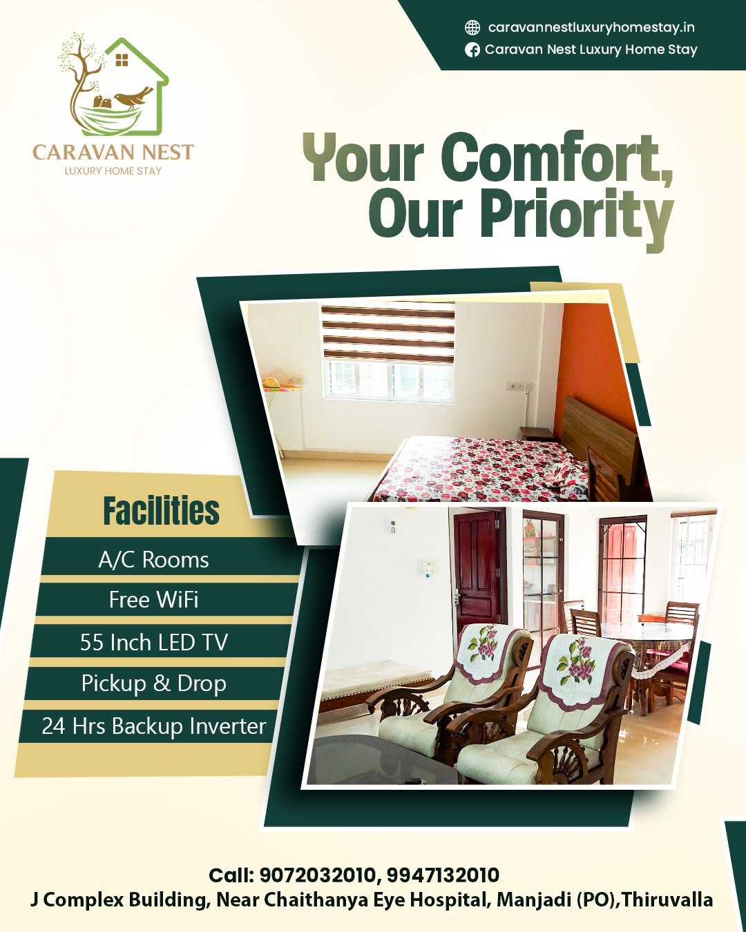 Caravan Nest Luxury Home Stay Gallery Image