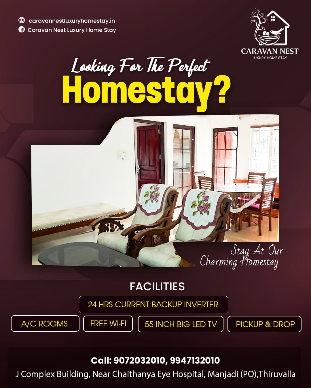Caravan Nest Luxury Home Stay Gallery Image