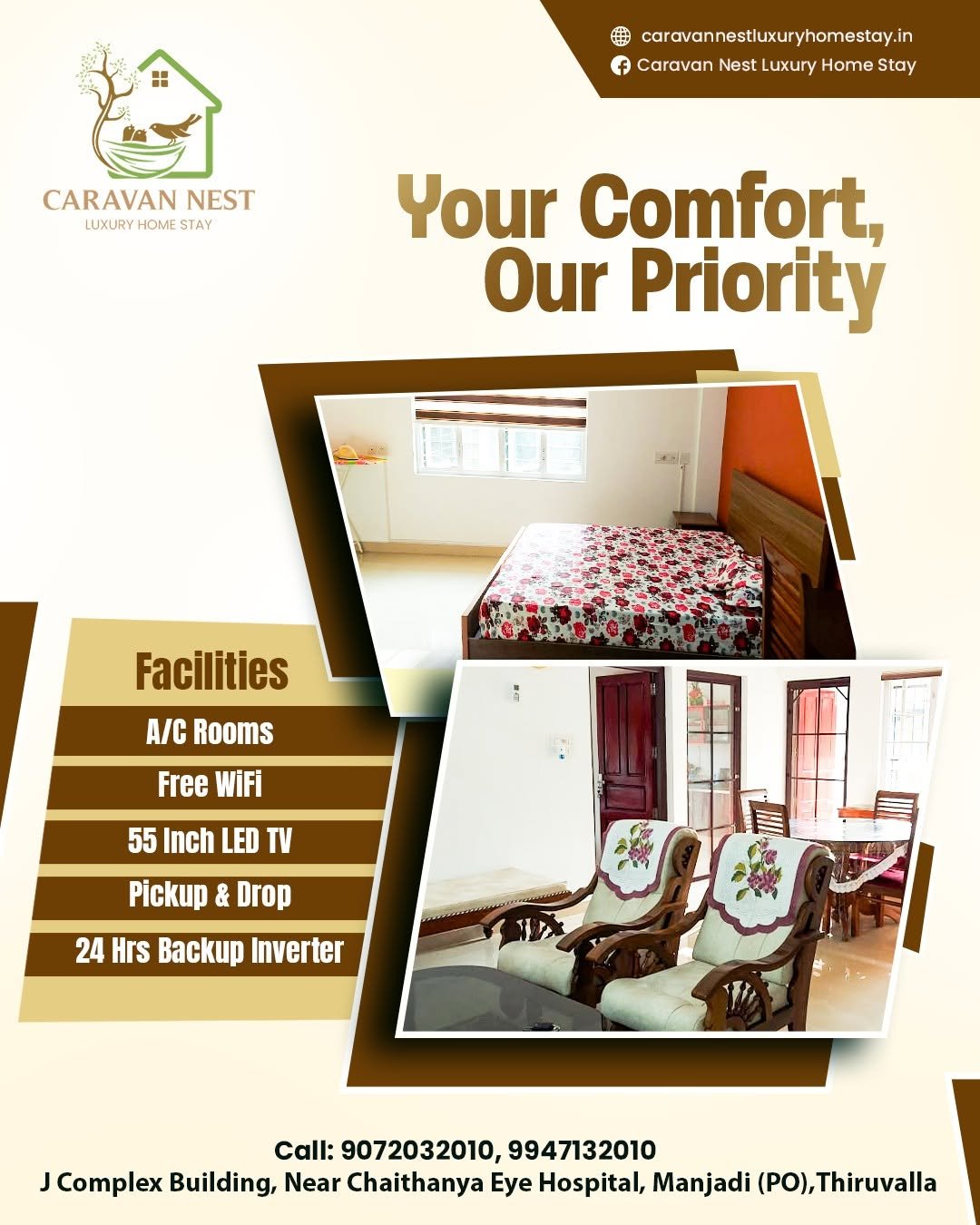 Caravan Nest Luxury Home Stay Gallery Image