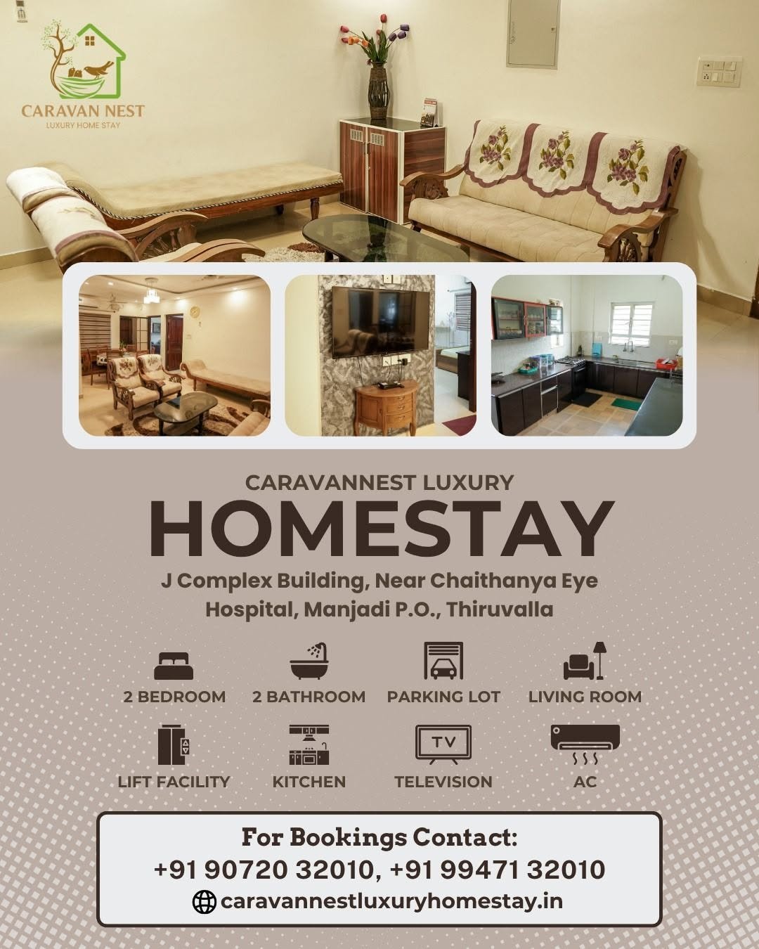 Caravan Nest Luxury Home Stay Gallery Image