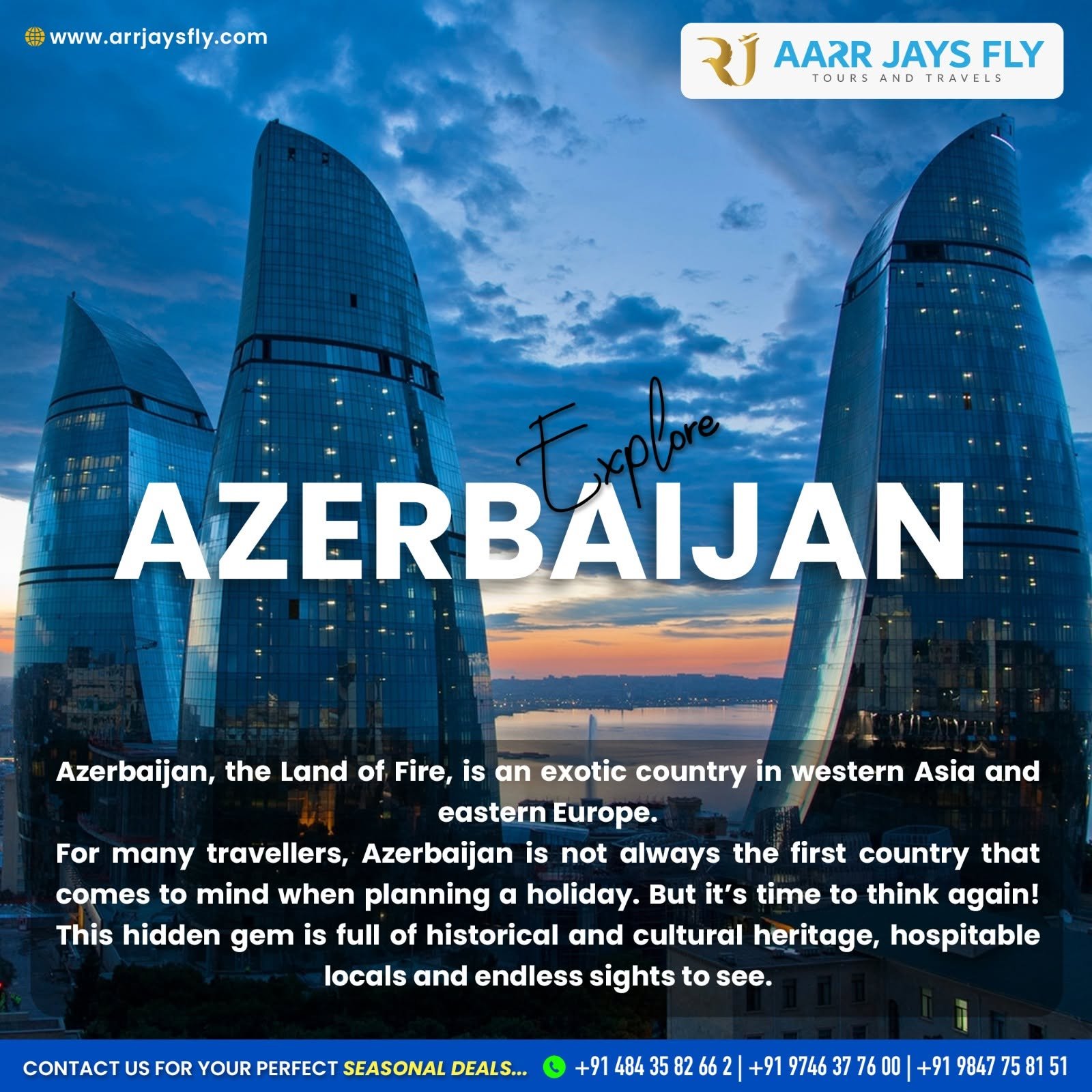 Aar Jays Fly Tours And Travels Gallery Image